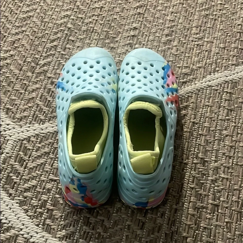 Hunter Girl's Perforated Slip On Sz 1